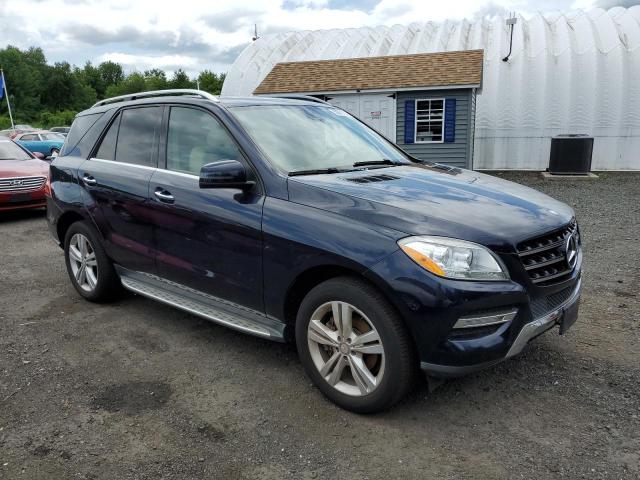 4JGDA5HB6FA466676 - 2015 MERCEDES-BENZ ML 350 4MATIC BLUE photo 4
