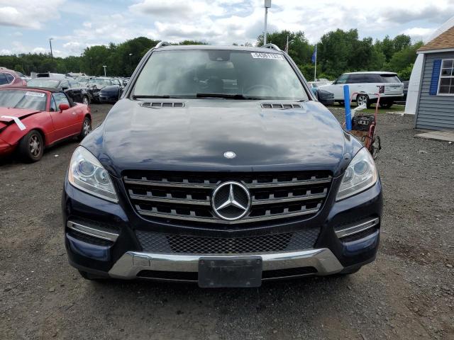 4JGDA5HB6FA466676 - 2015 MERCEDES-BENZ ML 350 4MATIC BLUE photo 5