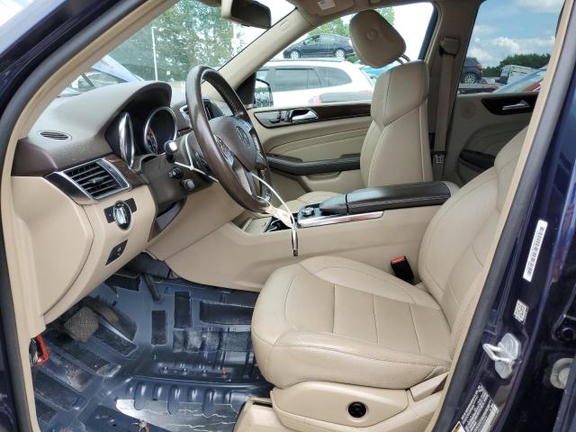 4JGDA5HB6FA466676 - 2015 MERCEDES-BENZ ML 350 4MATIC BLUE photo 7