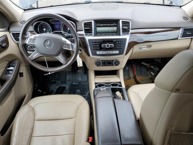 4JGDA5HB6FA466676 - 2015 MERCEDES-BENZ ML 350 4MATIC BLUE photo 8