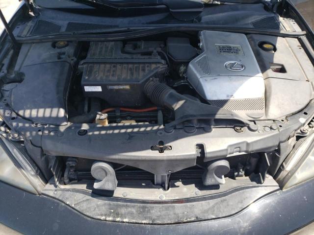 JTJGW31U982008935 - 2008 LEXUS RX 400H BLACK photo 11