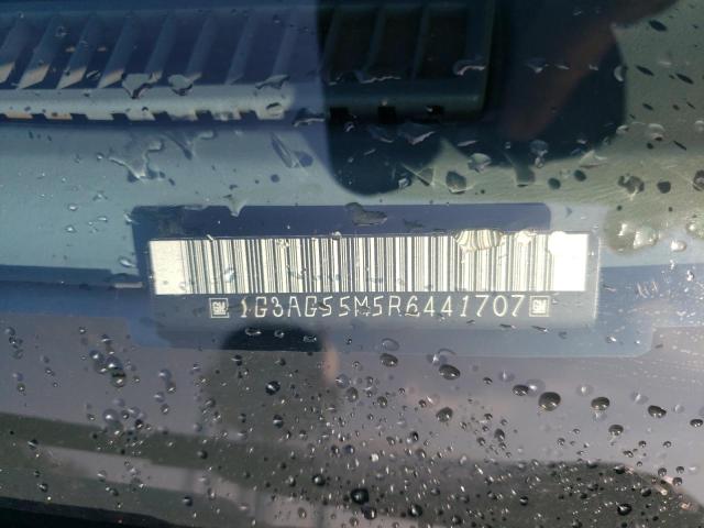 1G3AG55M5R6441707 - 1994 OLDSMOBILE CUTLASS CI S BLUE photo 10