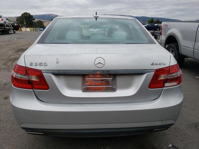 WDDHF8HB1BA421055 - 2011 MERCEDES-BENZ E350 350 4MATIC SILVER photo 6