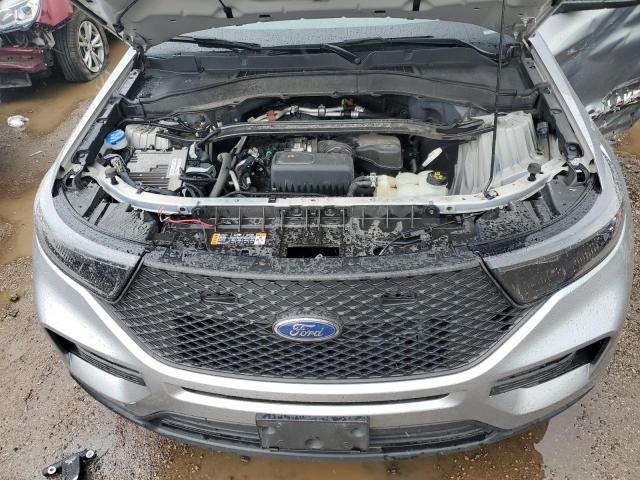 1FM5K8AB4LGC93780 - 2020 FORD EXPLORER POLICE INTERCEPTOR 银色 照片 11