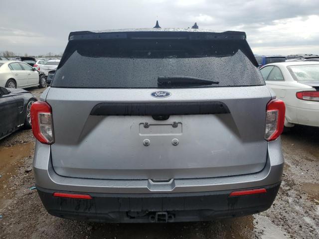 1FM5K8AB4LGC93780 - 2020 FORD EXPLORER POLICE INTERCEPTOR 银色 照片 6