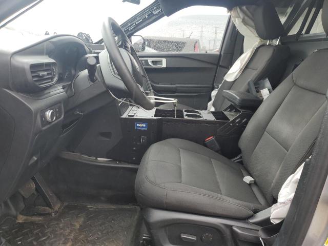 1FM5K8AB4LGC93780 - 2020 FORD EXPLORER POLICE INTERCEPTOR 银色 照片 7
