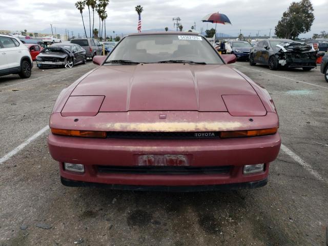 JT2MA70J0H0072692 - 1987 TOYOTA SUPRA SPORT ROOF 勃艮第红 照片 5