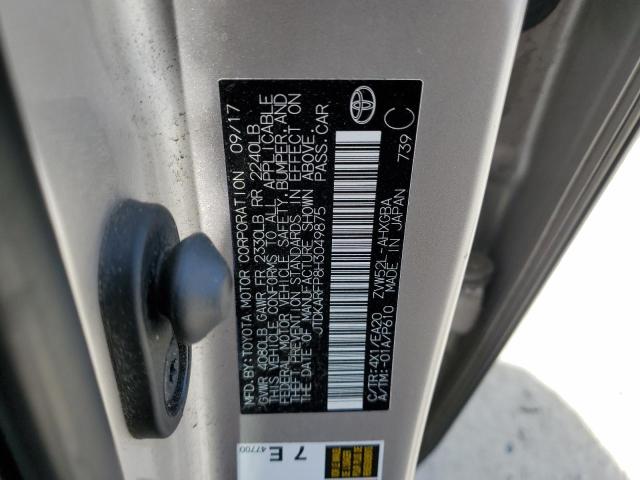 JTDKARFP8H3049875 - 2017 TOYOTA PRIUS PRIM WHITE photo 12