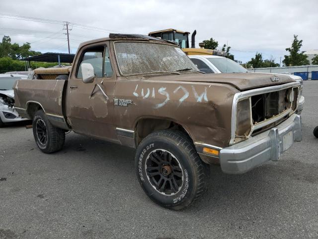 1B7HW14T5HS306817 - 1987 DODGE W-SERIES W150 BROWN photo 4