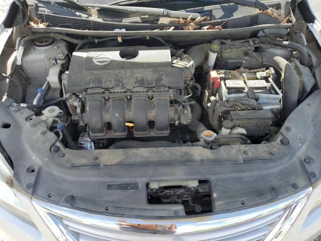 3N1AB7AP7DL639944 - 2013 NISSAN SENTRA S SILVER photo 11