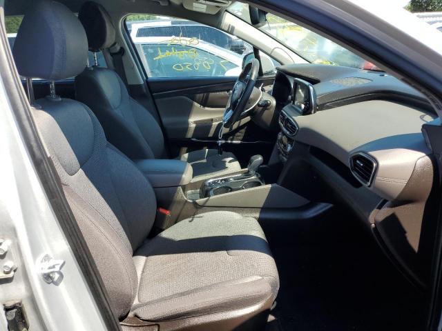 5NMS33AD0KH066747 - 2019 HYUNDAI SANTA FE SEL Արծաթագույն լուսանկար 5
