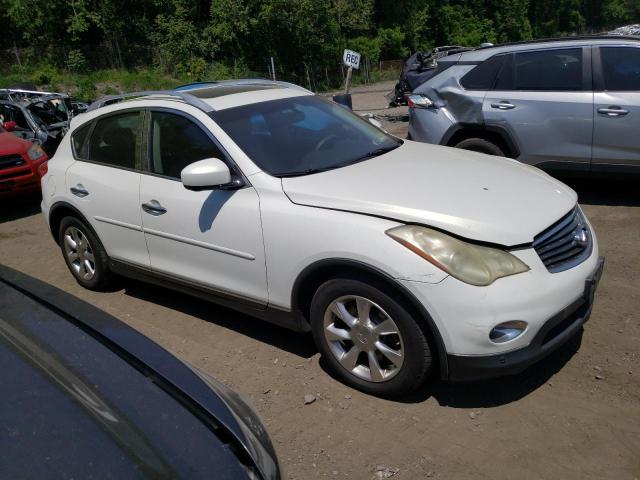 JNKAJ09F98M358080 - 2008 INFINITI EX35 BASE WHITE photo 4