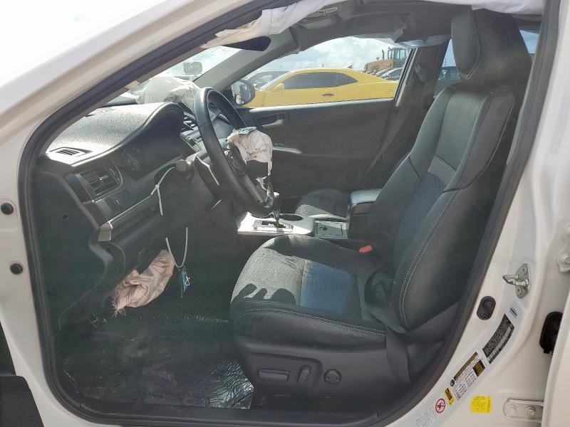 4T1BF1FK5CU625198 - 2012 TOYOTA CAMRY BASE WHITE photo 7