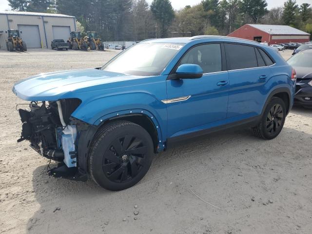 1V2KE2CA0RC248463 - 2024 VOLKSWAGEN ATLAS CROS SE BLUE photo 1
