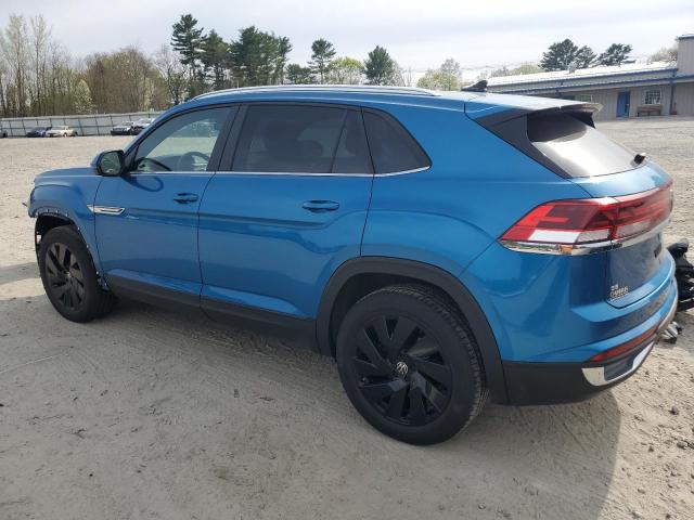 1V2KE2CA0RC248463 - 2024 VOLKSWAGEN ATLAS CROS SE BLUE photo 2