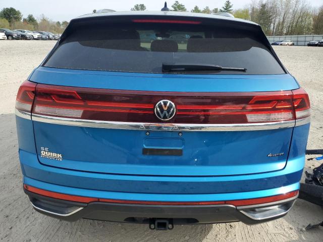 1V2KE2CA0RC248463 - 2024 VOLKSWAGEN ATLAS CROS SE BLUE photo 6