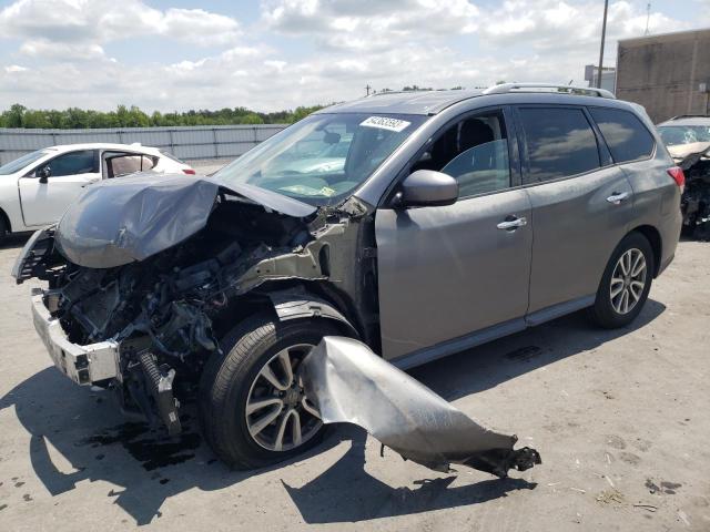 5N1AR2MMXGC607627 - 2016 NISSAN PATHFINDER S GRAY photo 1