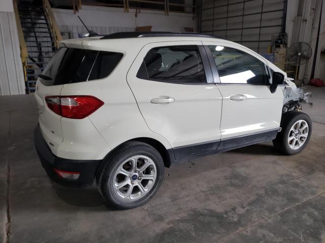 MAJ3S2GE3LC339588 - 2020 FORD ECOSPORT SE WHITE photo 3