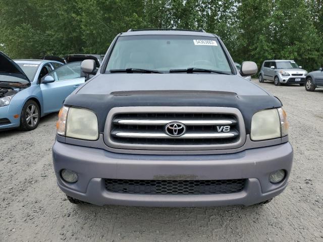 5TDBT48A01S034135 - 2001 TOYOTA SEQUOIA LIMITED GRAY photo 5