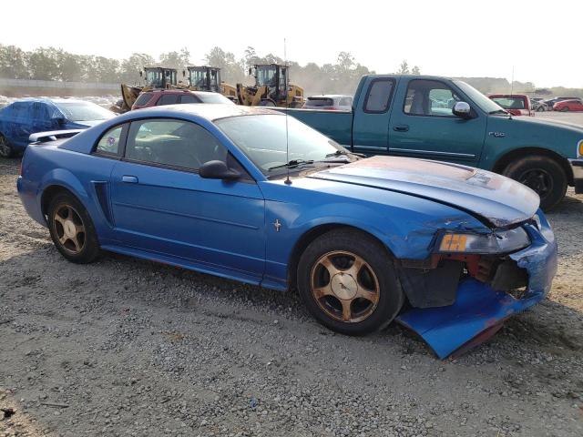 1FAFP40453F438746 - 2003 FORD MUSTANG BLUE photo 4