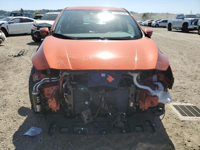 1N4AZ1CV5NC558266 - 2022 NISSAN LEAF SV ORANGE photo 5