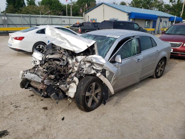1G1ZC5E01CF106682 - 2012 CHEVROLET MALIBU 1LT SILVER photo 1