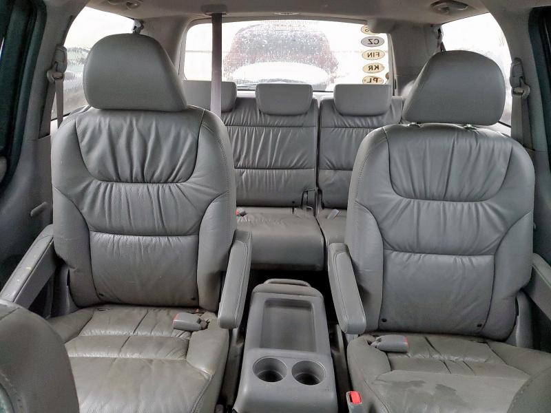 5FNRL38619B018434 - 2009 HONDA ODYSSEY EXL ვერცხლისფერი ფოტო 10