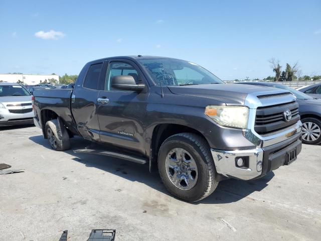 5TFRM5F13EX078702 - 2014 TOYOTA TUNDRA DOUBLE CAB SR/SR5 GRAY photo 4