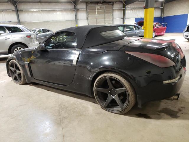 JN1AZ36A26M455562 - 2006 NISSAN 350Z ROADSTER BLACK photo 2