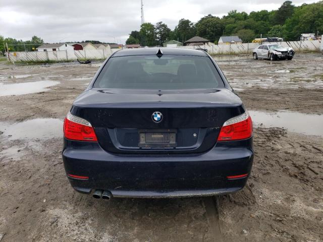 WBANV1C5XAC443824 - 2010 BMW 528 XI BLUE photo 6