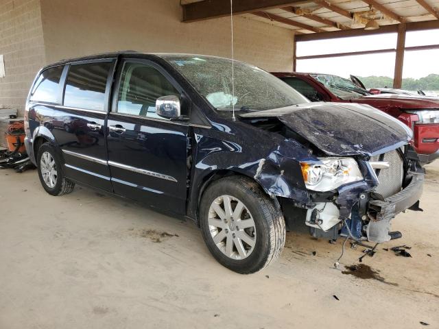 2C4RC1CGXCR363431 - 2012 CHRYSLER TOWN & COU TOURING L BLUE photo 4