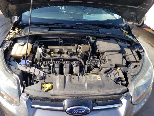 1FAHP3N24CL385842 - 2012 FORD FOCUS TITANIUM GRAY photo 11