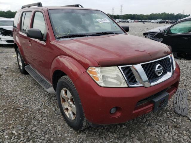 5N1AR18U38C636098 - 2008 NISSAN PATHFINDER S 栗色 照片 1