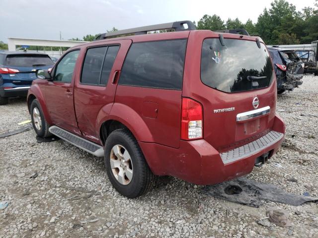 5N1AR18U38C636098 - 2008 NISSAN PATHFINDER S 栗色 照片 3