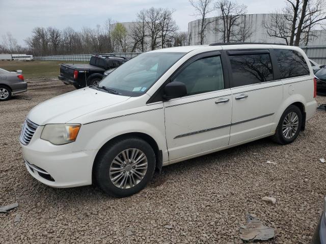2C4RC1CG8DR571700 - 2013 CHRYSLER TOWN & COU TOURING L WHITE photo 1