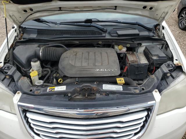 2C4RC1CG8DR571700 - 2013 CHRYSLER TOWN & COU TOURING L WHITE photo 12