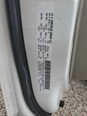 2C4RC1CG8DR571700 - 2013 CHRYSLER TOWN & COU TOURING L WHITE photo 13