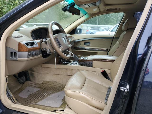 WBAGL63574DP72975 - 2004 BMW 745 I BLUE photo 7