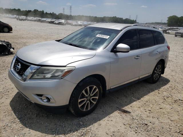 5N1AR2MN1DC667672 - 2013 NISSAN PATHFINDER S SILVER photo 1