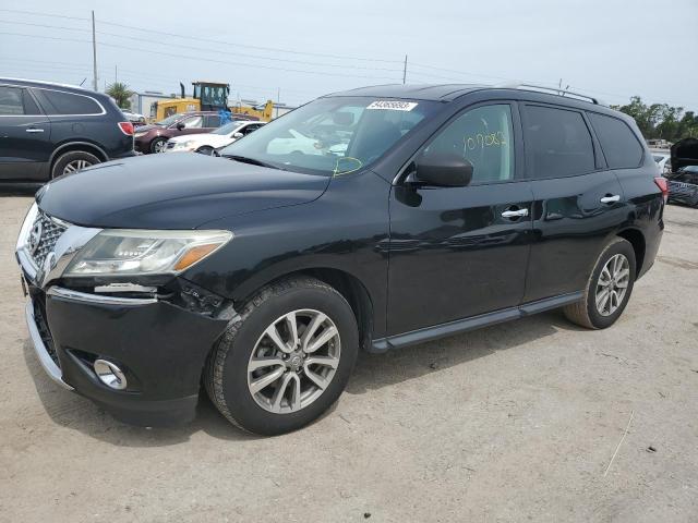 5N1AR2MN6GC605656 - 2016 NISSAN PATHFINDER S 黑色 照片 1