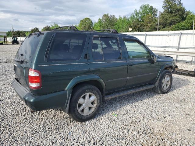 JN8DR09X51W576791 - 2001 NISSAN PATHFINDER LE GREEN photo 3