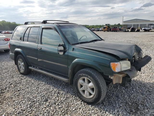 JN8DR09X51W576791 - 2001 NISSAN PATHFINDER LE GREEN photo 4