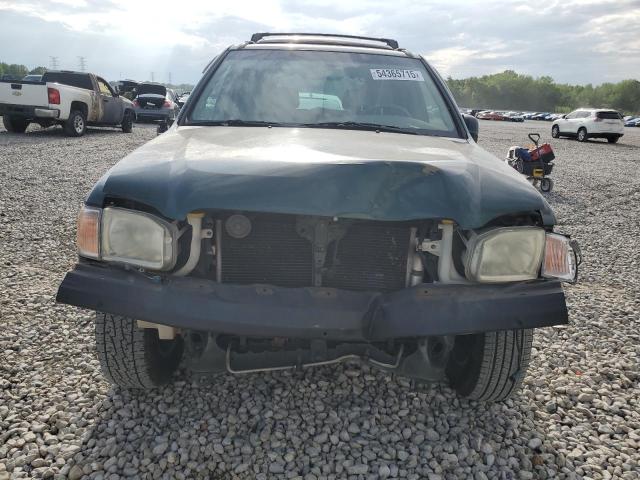 JN8DR09X51W576791 - 2001 NISSAN PATHFINDER LE GREEN photo 5