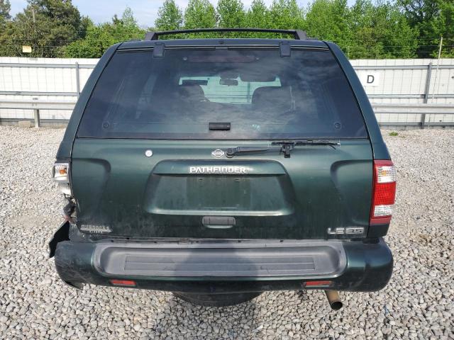 JN8DR09X51W576791 - 2001 NISSAN PATHFINDER LE GREEN photo 6