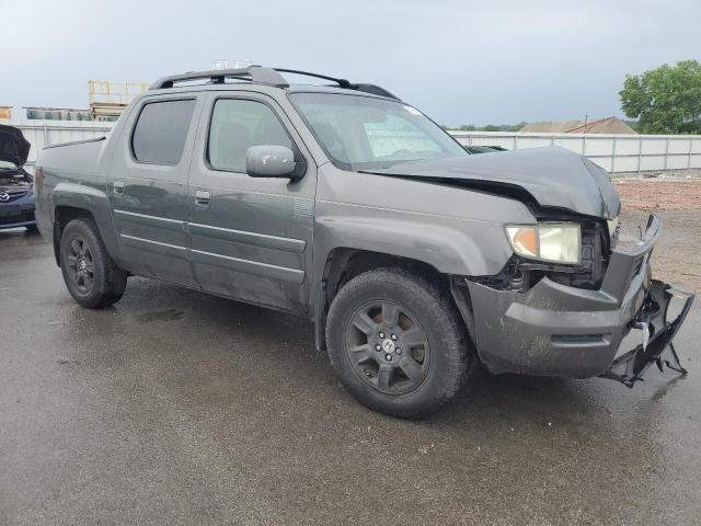 2HJYK16427H521655 - 2007 HONDA RIDGELINE RTS GRAY photo 4