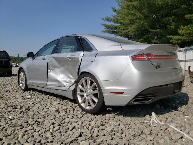 3LN6L2LU9GR611842 - 2016 LINCOLN MKZ HYBRID SILVER photo 2