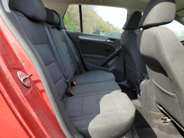 WVWDB7AJ2CW052078 - 2012 VOLKSWAGEN GOLF RED photo 10