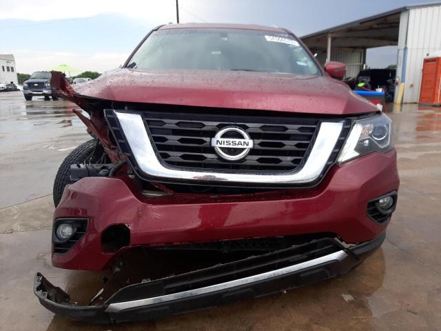 5N1DR2MM0HC697885 - 2017 NISSAN PATHFINDER S MAROON photo 5