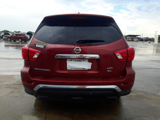 5N1DR2MM0HC697885 - 2017 NISSAN PATHFINDER S MAROON photo 6