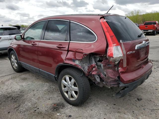 JHLRE48769C019975 - 2009 HONDA CR-V EXL RED photo 2